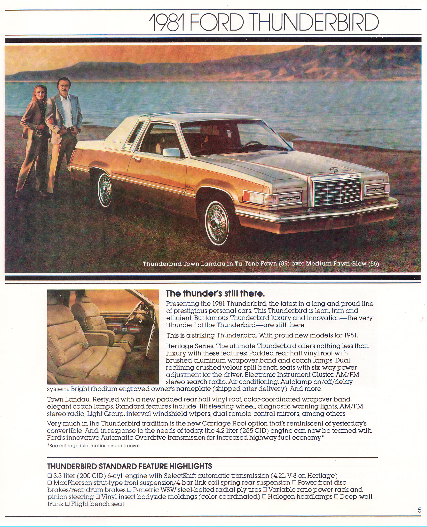 1981 Ford A World Of Better Ideas Brochure Page 2